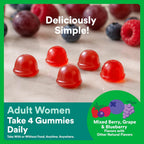 SmartyPants Vitaminas Prenatales Orgánicas para Mujeres, Gominolas Multivitamínicas: Biotina, Metilfolato, Omega 3 (ALA), Vitamina D3, C, Vitamina B12, B6, A, K2 y Zinc, Colina, Vegetariano, 120 unidades (Suministro para 30 días)