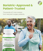 BariSlim Once Daily Multivitamínico Bariátrico Sin Hierro - 90 Cápsulas