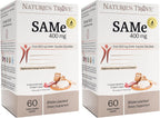 Nature's Trove SAM-e 400 mg – 30 tabletas entéricas | Vegano, Kosher, Sin gluten