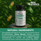 Tinnex Miracle - Complemento Alimenticio para el Apoyo Auditivo con Vitaminas B, C, K y Óxido Nítrico