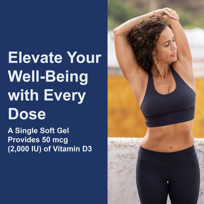 Carlson - Vitamina D3, 2000 UI (50 mcg), 360 – Contribuye al funcionamiento normal del sistema inmunitario. – Image 5