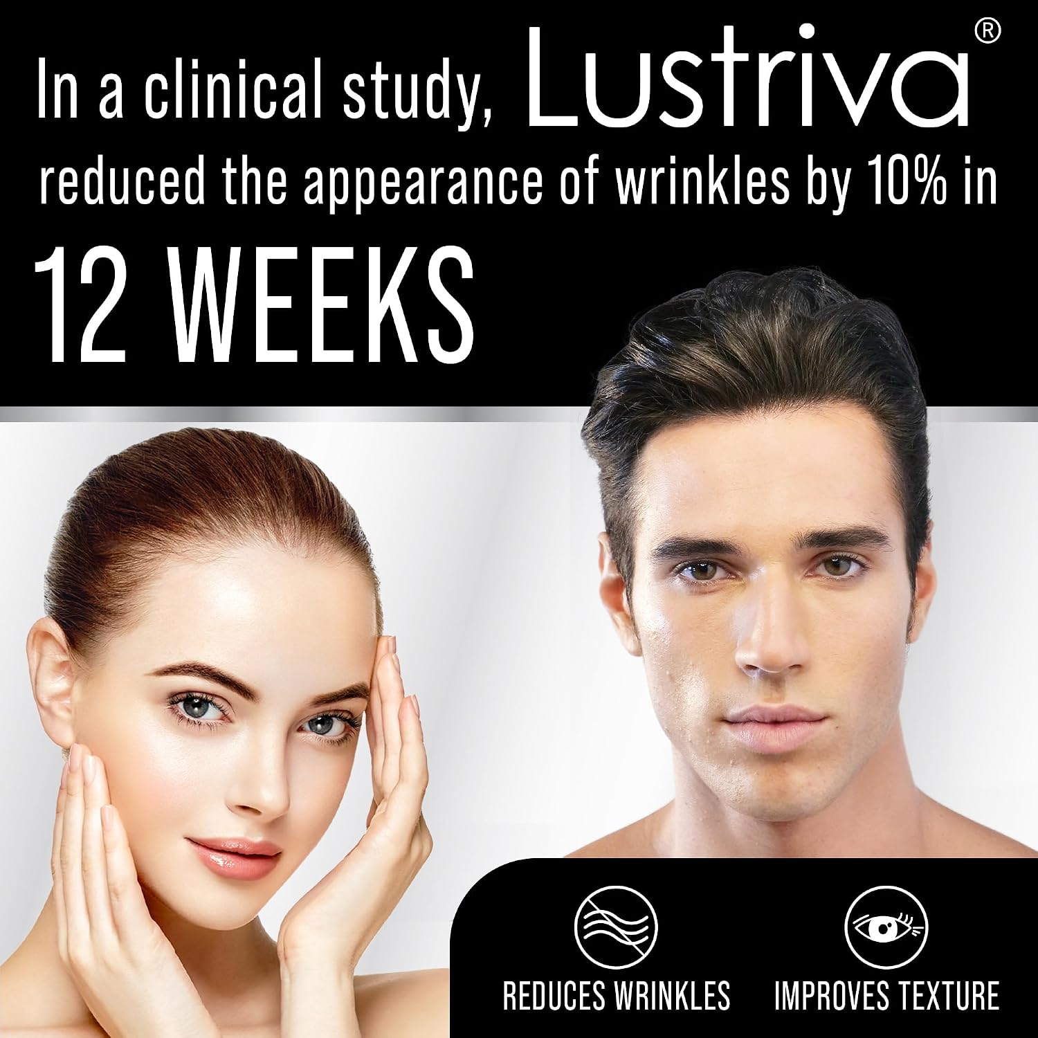 Lustriva - Suplemento de Biotina 10000mcg para el Cuidado del Cabello y la Piel