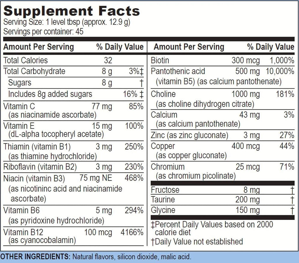 Memory Upgrade de Life Enhancement – Complejo vitamínico y mineral en polvo