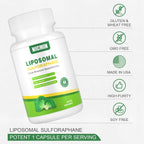 NICMIN Sulforafano Liposomal 550mg - 60 Cápsulas