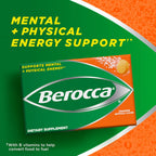 Berocca Naranja Comprimidos Efervescentes Sin Cafeína, 20 Unidades