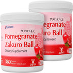 Umeken Pomegranate Balls – Suplemento masticable de granada para mujeres (360 comprimidos)