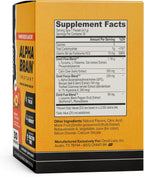ONNIT Alpha Brain Instant - Mezcla para Bebida de Apoyo Cognitivo, Sabor Melocotón, 30 Sobres
