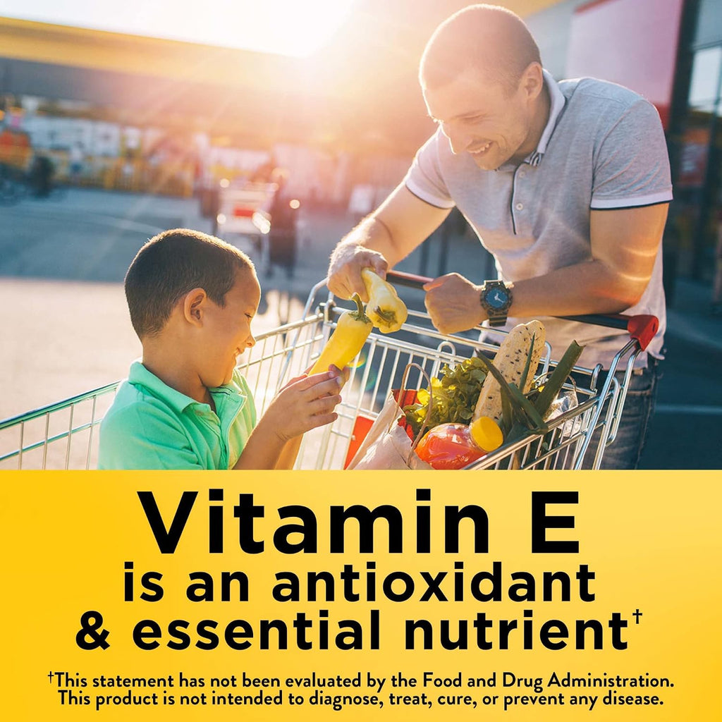 Nature Made Vitamina E 180 mg (400 UI) dl-Alfa, 100 Cápsulas (Pack de 3)