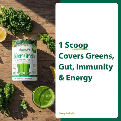 Macro Greens Superfood Powder – 38 – Defensas naturales: La vitamina C y el zinc presentes en los superalimentos – Image 3
