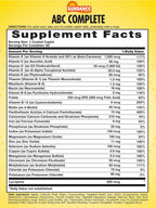 Sundance Complejo Multivitamínico y Mineral ABC Complete para Hombres, 60 comprimidos