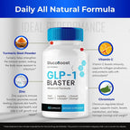 GlucoBoost Cápsulas, Suplemento de Aporte Nutricional - Fórmula Natural Máxima Potencia (5 Envases)