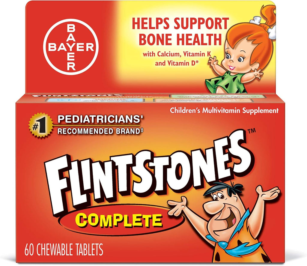 Flintstones Multivitamínico Masticable para Niños - 60 Comprimidos