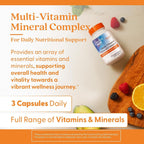 Doctor's Best Multi-Vitamin & Mineral Complex - Daily Vegan Multivitamin for Women & Men, Vitamins A, C, D3, E, K2, Riboflavin & Niacin, Adult Supplement, Non-GMO - 90 Veggie Capsules