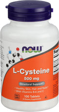 NOW Foods L-Cisteína 500 mg, 100 Comprimidos