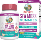 MaryRuth's Organics Gominolas sin Azúcar con Irish Sea Moss para el Apoyo Digestivo e Inmune | 60 Gomitas