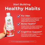 MaryRuth's Multivitamínico Liposomal para Hombres - Líquido Sin Azúcar, Vegano, 450 ml