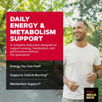 GNC Mega Men Energy and Metabolism Vitapak – 30 Paquetes Diarios