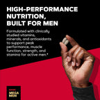 GNC Mega Men Sport Multivitamínico para Hombres, 180 Comprimidos