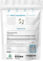 Micro Ingredients L-Teanina 400mg, 400 Softgels