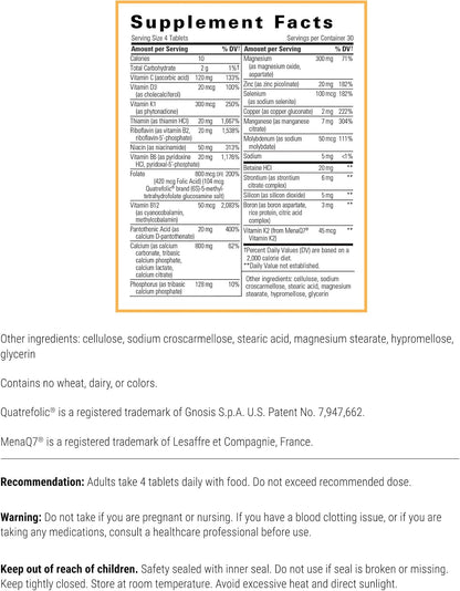 Integrative Therapeutics OsteoPrime Ultra - – Vitamina C: Contribuye al mantenimiento normal de los huesos y – Image 2