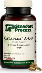 Standard Process Cataplex A-C-P – Complemento Alimenticio de Vitaminas A y C y Bioflavonoides – 360 Comprimidos