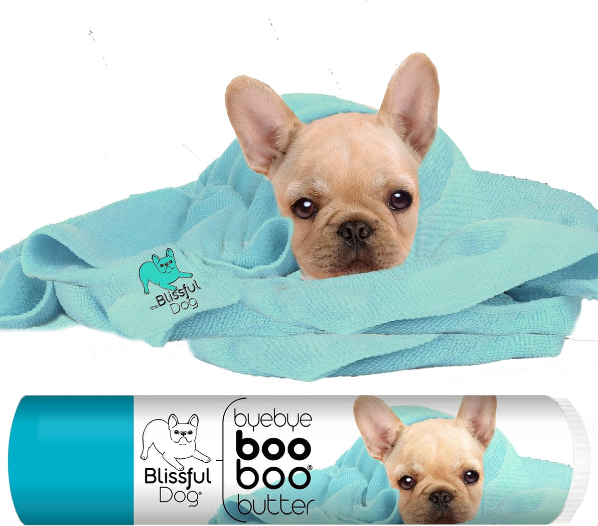 The Blissful Dog .15 oz Tube French Bulldog – Aceite de oliva: Emoliente y nutritivo. – Image 2
