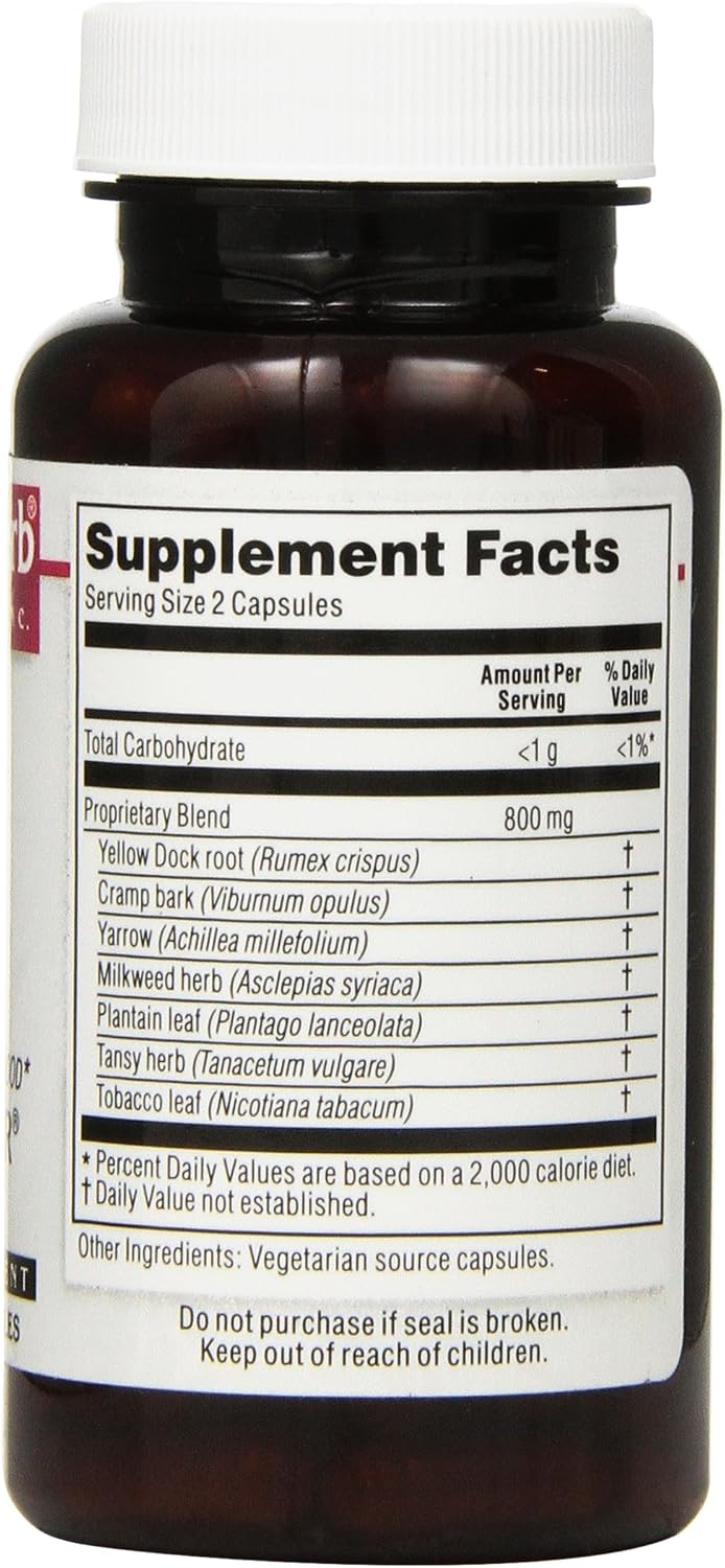 Kroeger Herb Blood Toner - 100 Cápsulas Vegetarianas