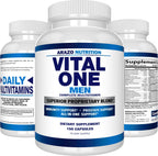 Arazo Nutrition Vital One Multivitamínico para Hombres - Complemento Alimenticio con Superalimentos - 150 Cápsulas Veganas