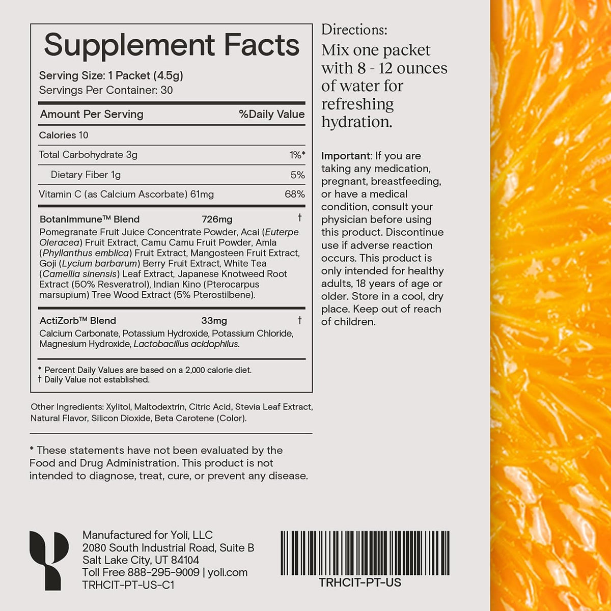 Yoli Truth Apoyo Antioxidante e Inmunitario, – Enzimas: Favorecen la digestión y absorción de nutrientes. – Image 4