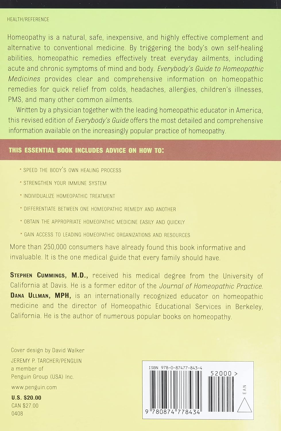 Guía de medicamentos homeopáticos para todos