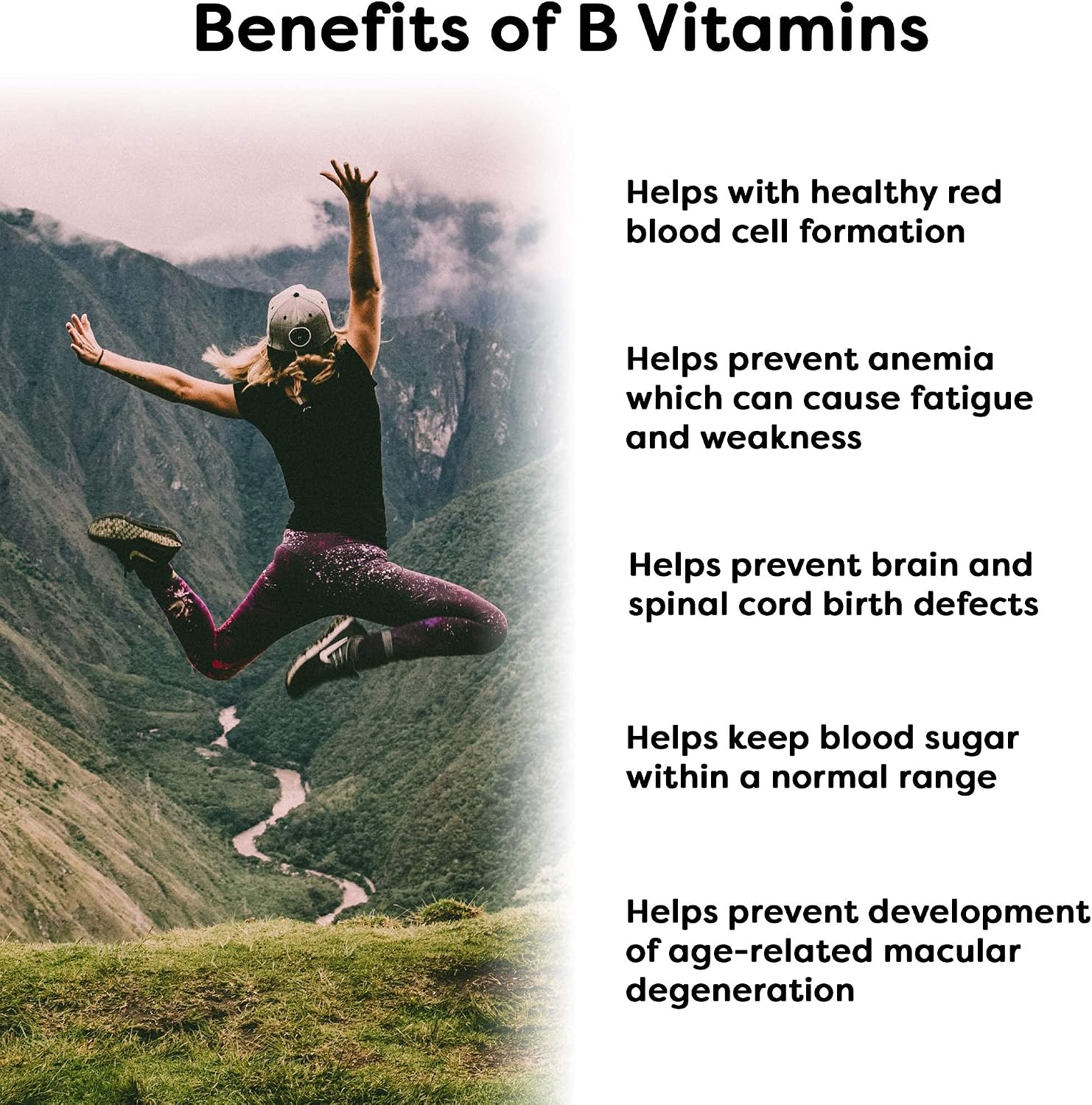 Wellgenix Bio Available Multivitamínico Sublingual - 60 Comprimidos con Vitamina B12 Metilcobalamina, B6, Ácido Fólico y Biotina