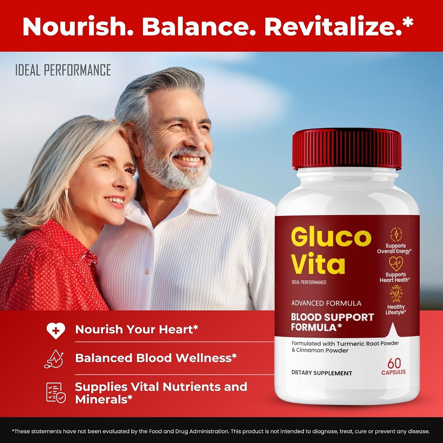 Gluco Vita Capsules – Fórmula de Apoyo GlucoVita (60 Cápsulas)