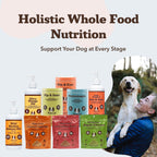 Aceite de Salmón Salvaje de Alaska para Perros y Cachorros - Suplemento de Omega 3 con EPA y DHA, Tamaño de Prueba, 8 oz