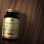 Solgar Vitamina D3 (Colecalciferol) 25 mcg (1000 UI), 100 Cápsulas Blandas