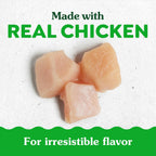 Greenies Suplemento para Perros Piel y Pelaje con Aceite de Pescado y Omega 3, Sabor a Pollo, Gomitas Blandas, Tarro de 417 g, 80 unidades