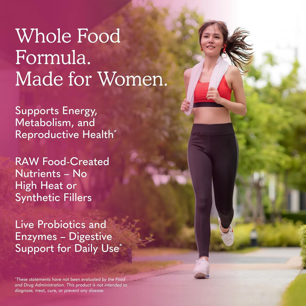 Garden of Life Vitamin Code RAW ONE for Women - Multivitamínico Diario con Probióticos, 75 Cápsulas
