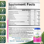 RidgeCrest Herbals Hair ReVive - Complemento Capilar con Biotina, Zinc y Cobre (120 Cápsulas, 30 Dosis)