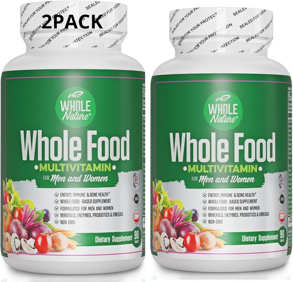 Whole Nature Multivitamínico Diario para Hombres y Mujeres (2 Paquetes)