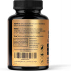 PRIME NATURAL Sea Moss 300mg Aceite de Semilla Negra 200mg Ashwagandha 100mg Cúrcuma Bladderwrack Bardana Miel de Manuka Diente de León Vinagre de Sidra de Manzana - 120 Cápsulas | 60 Días de Suministro | Vegano
