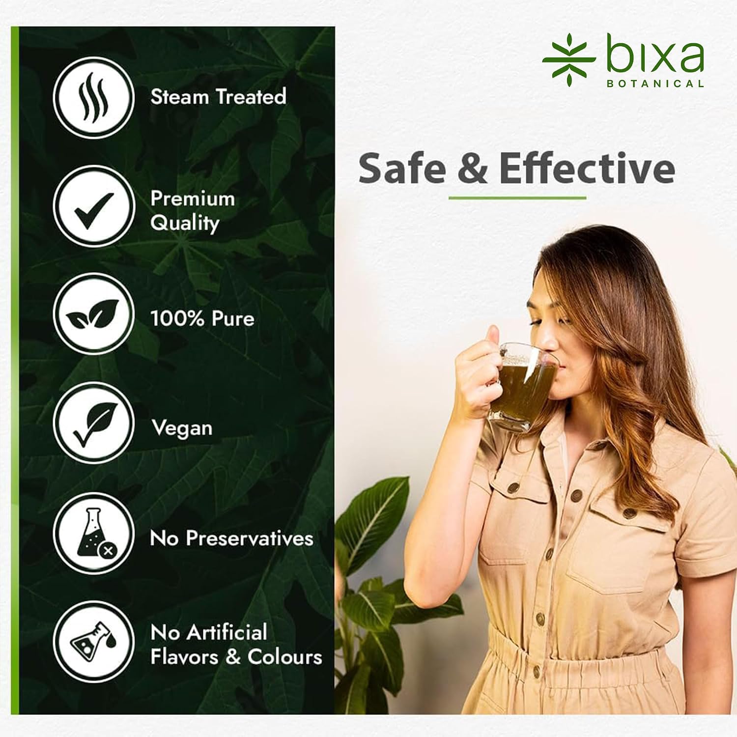 Bixa Botanical Safed Musli Cápsulas para Hombres - Extracto de Safed Musli - Suplemento Herbal Ayurvédico Natural - 60 Cápsulas