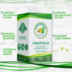 Propolis Health Cápsulas de Propóleo con Vitamina E 1000mg (100 Cápsulas)