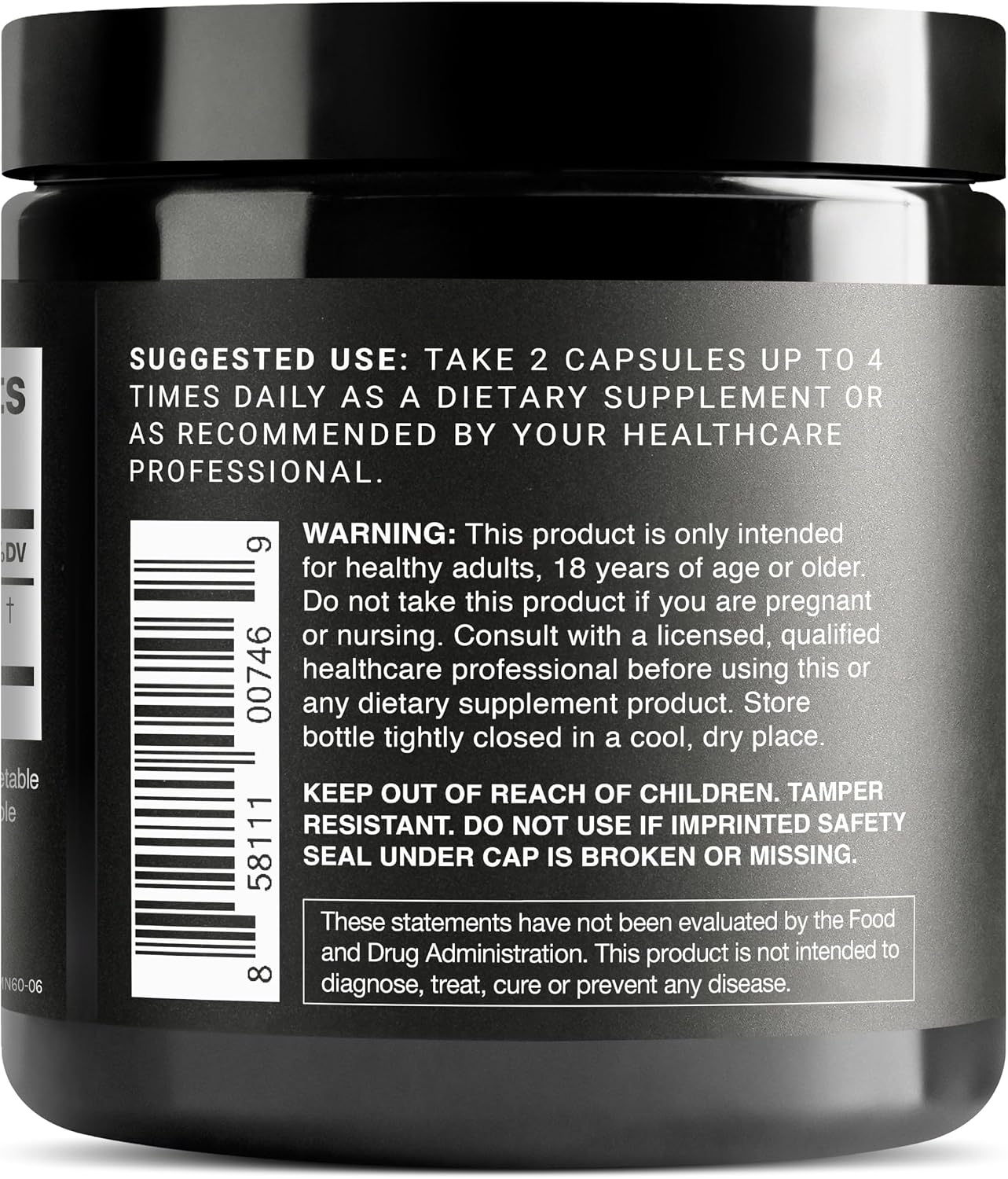 Toniiq Stabilized NMN Capsules - 300mg - 98% Pureza - 60 Cápsulas