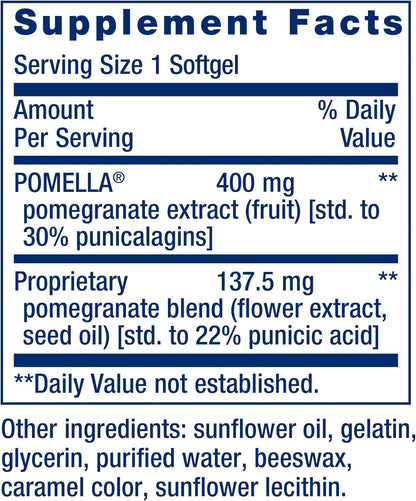 Life Extension Pomegranate Complete, 30 – Aceite de semilla: contiene ácido púnico, un ácido graso conjugado con – Image 3