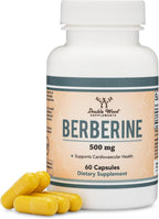 Berberina 500mg, Alta Pureza 97% HCL, 60 Cápsulas