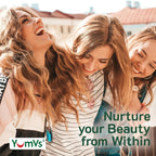 YumVs Gomitas Multivitamínicas para Adolescentes con Biotina y Antioxidantes - Sabor Frambuesa - Apoyo para Cabello, Piel y Uñas - Vitaminas Kosher para Chicos y Chicas de 12 a 17 años (60 unidades, Paquete de 2)
