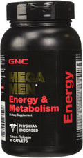 GNC Mega Men Energía y Metabolismo, 90 Comprimidos
