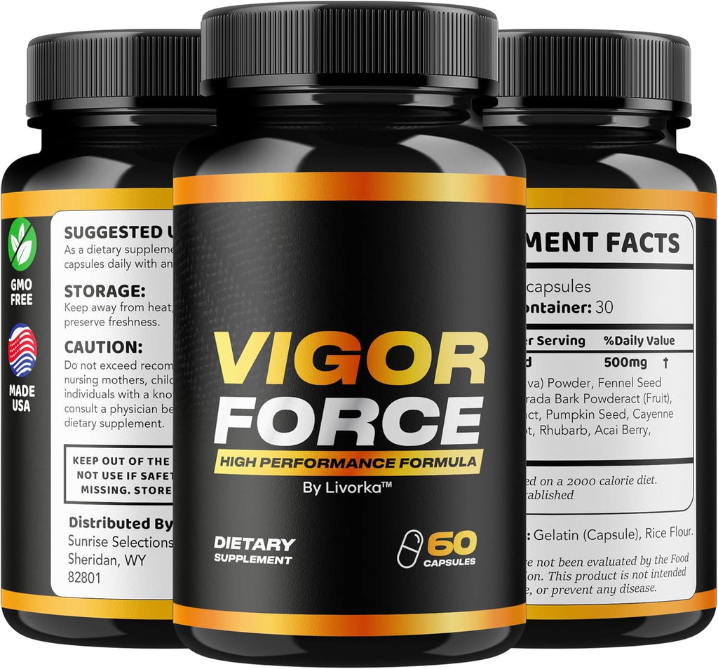 Vigor Force Cápsulas - 60 Cápsulas (1 Mes)
