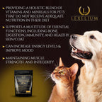 Lexelium Multivitamínico 12-en-1 para Perros y Gatos con Omega-3 - 200g