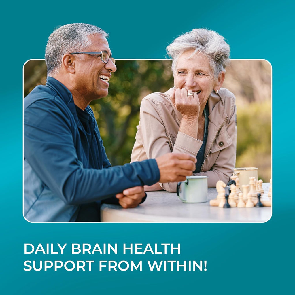 PUREHEALTH RESEARCH Ageless Brain - Suplemento para la Memoria y el Enfoque - 180 Cápsulas