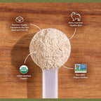 Badlands Ranch - Suplemento para Piel y Pelaje Canino con Omega-3, Ingredientes Orgánicos, 30 porciones